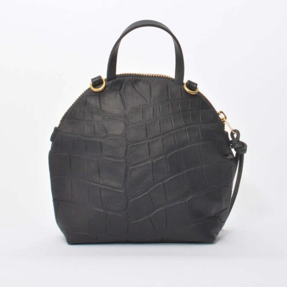 ELEVEN THIRTY Mini Anni Black Leather Crossbody Bag - Picture 8 of 9